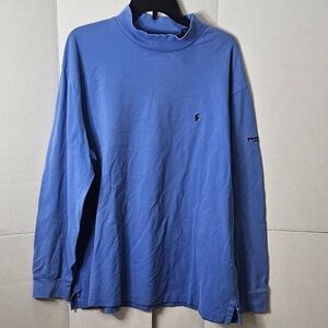 Men's Ralph Lauren Polo Golf Long Sleeve 100% Pima Cotton Mock Neck - XXL -